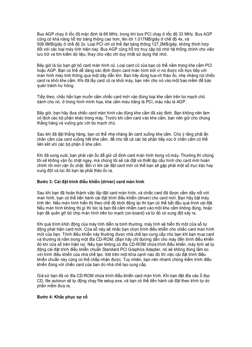 image for page Cách cài đặt card màn hình