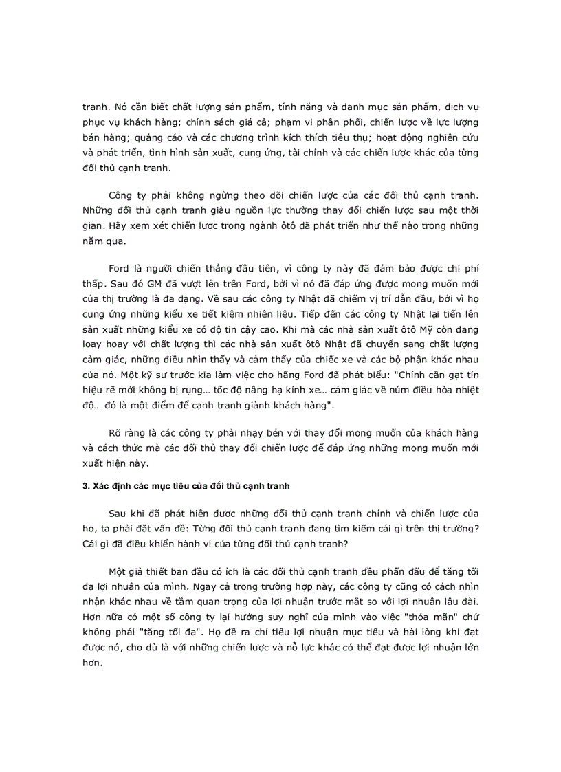 image for page Phân tích ngành và đối thủ cạnh tranh