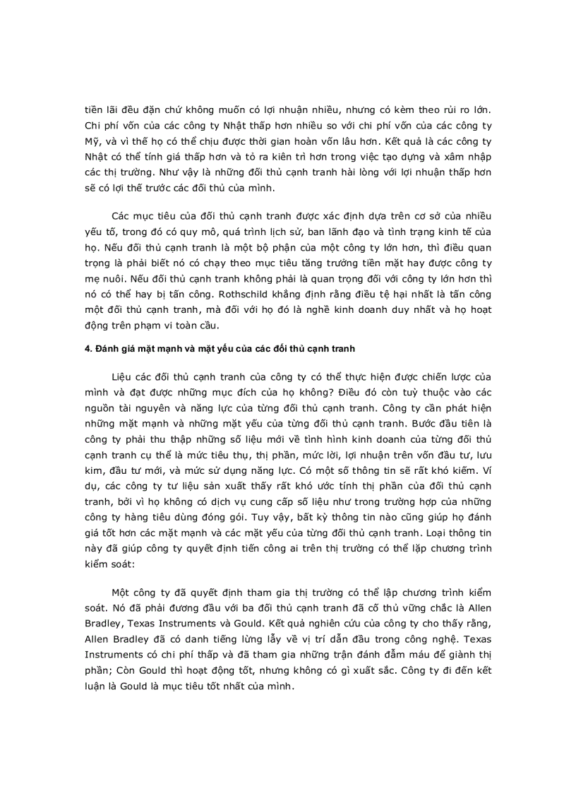 image for page Phân tích ngành và đối thủ cạnh tranh