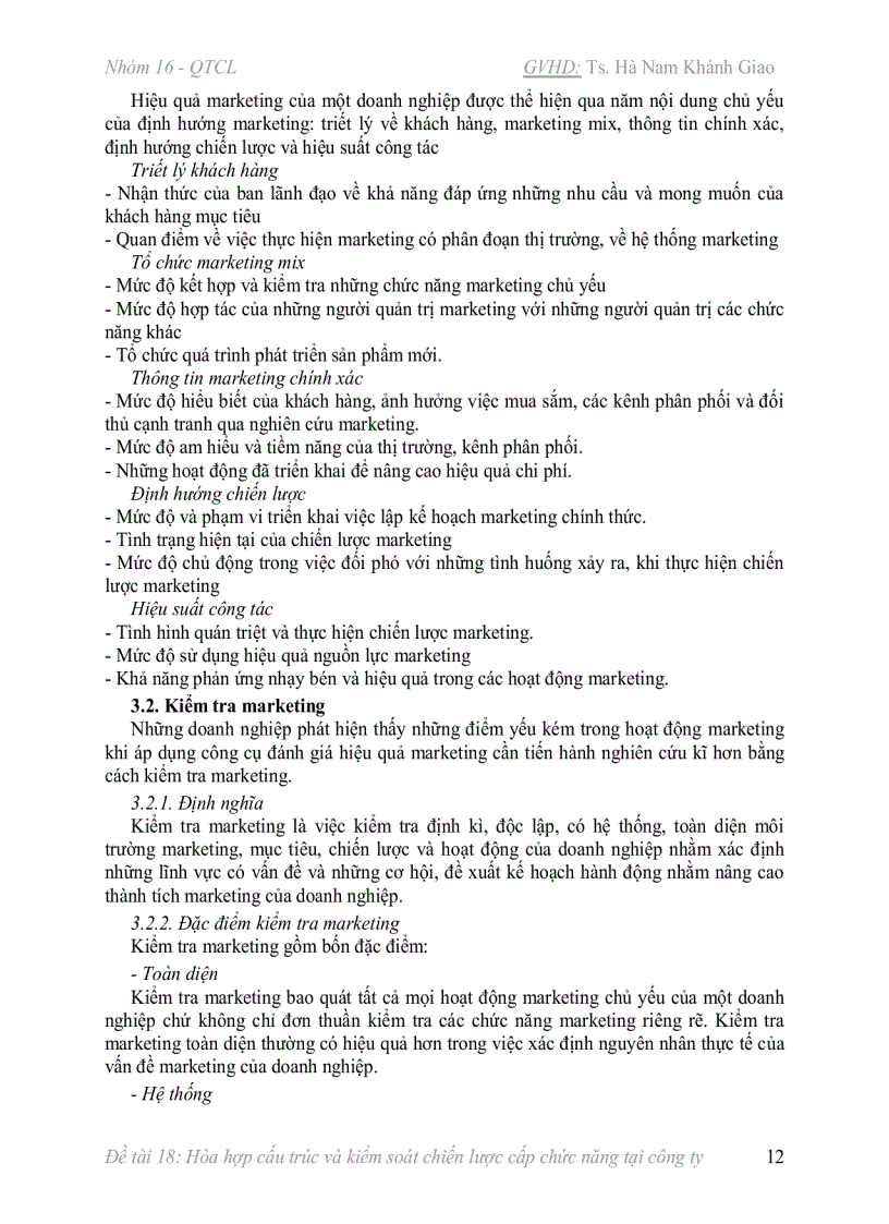 image for page Chiến lược cấp chức năng