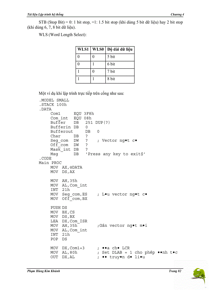 image for page Tài liệu Lập trình hệ thống chương 4