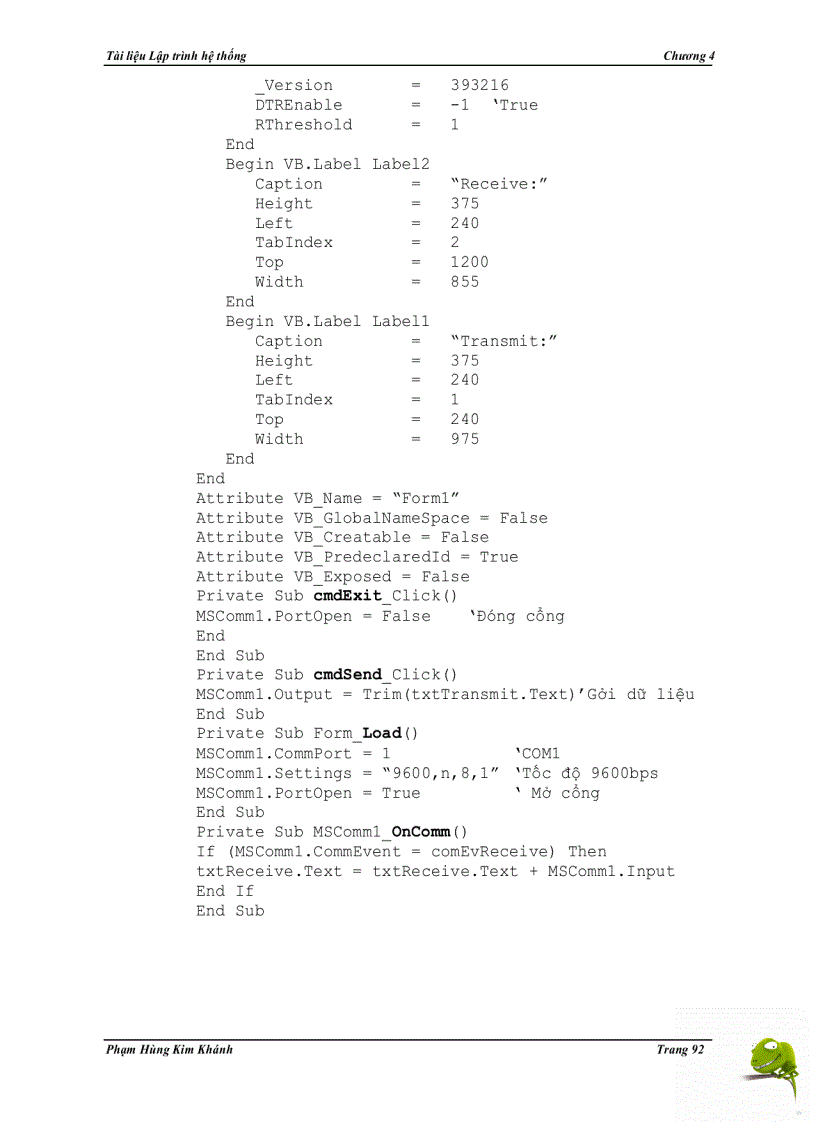 image for page Tài liệu Lập trình hệ thống chương 4