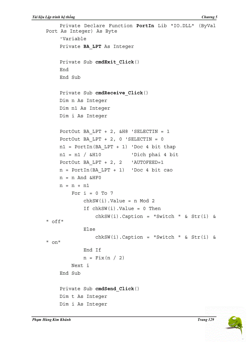 image for page Tài liệu Lập trình hệ thống chương 5