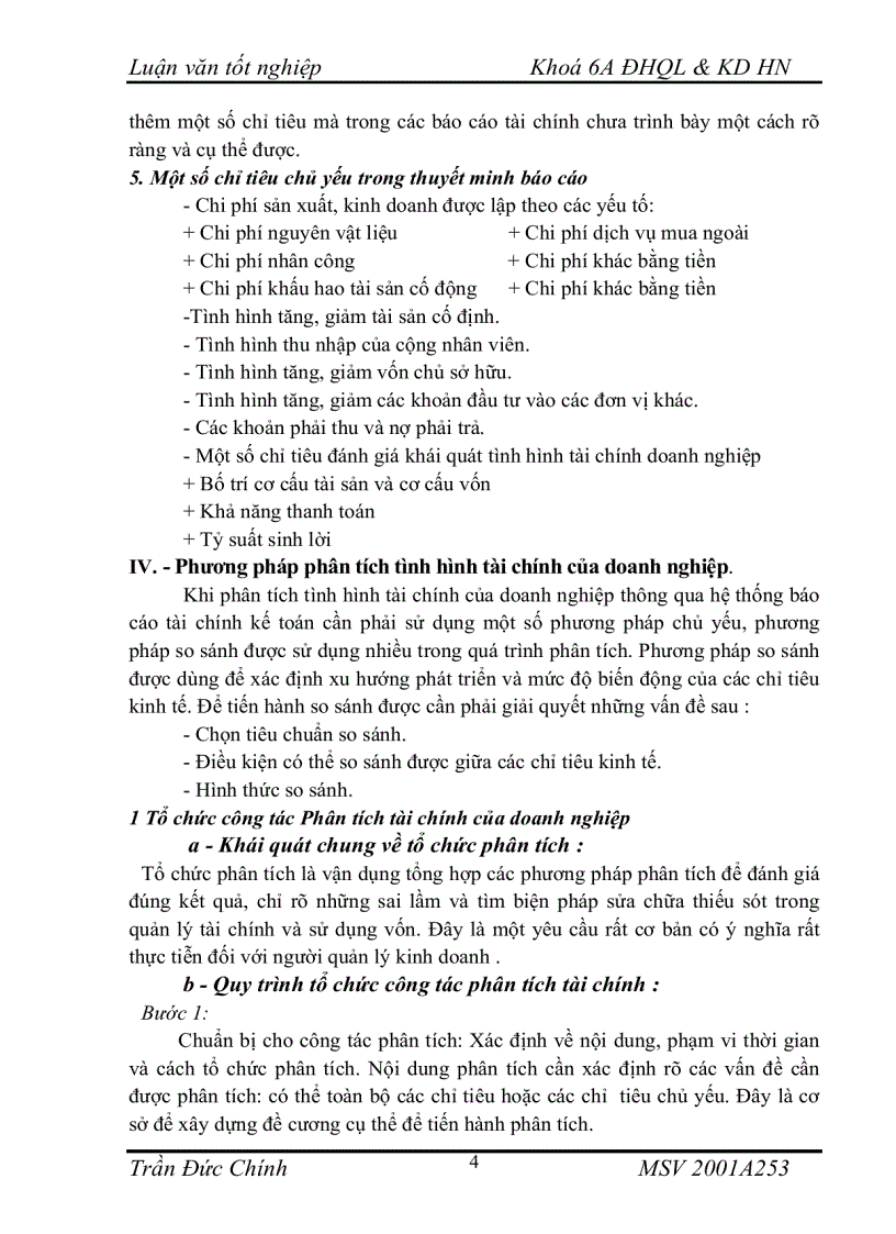 image for page Luận văn phân tích báo cáo tài chính