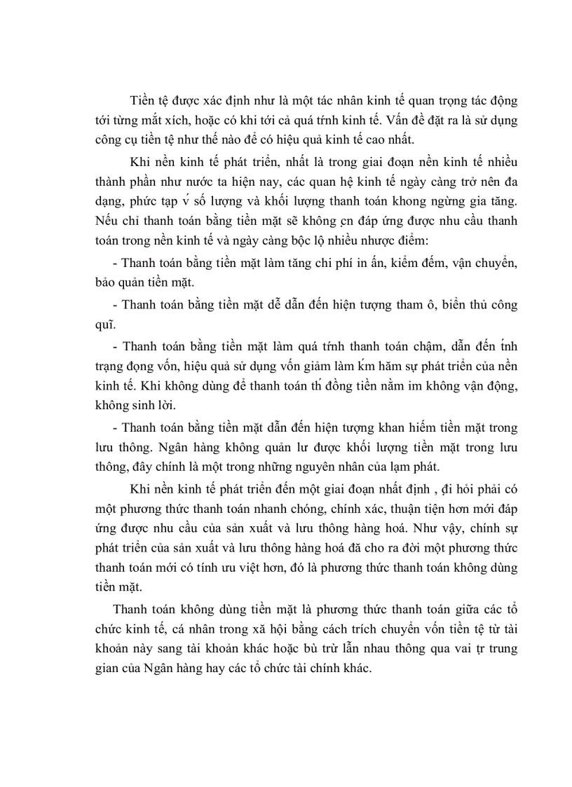 image for page Luận văn Ứng dụng công nghệ thông tin vào nghiệp vụ thanh toán