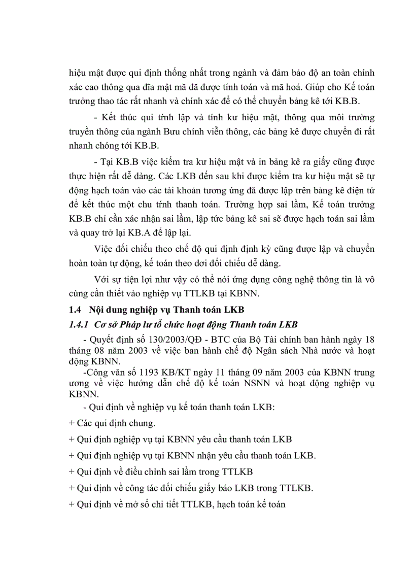 image for page Luận văn Ứng dụng công nghệ thông tin vào nghiệp vụ thanh toán