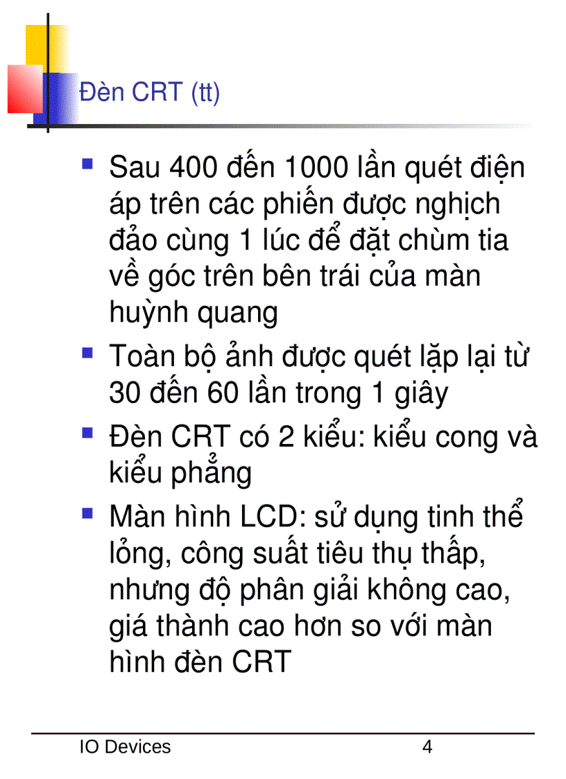 Tìm hiểu MÀN HÌNH