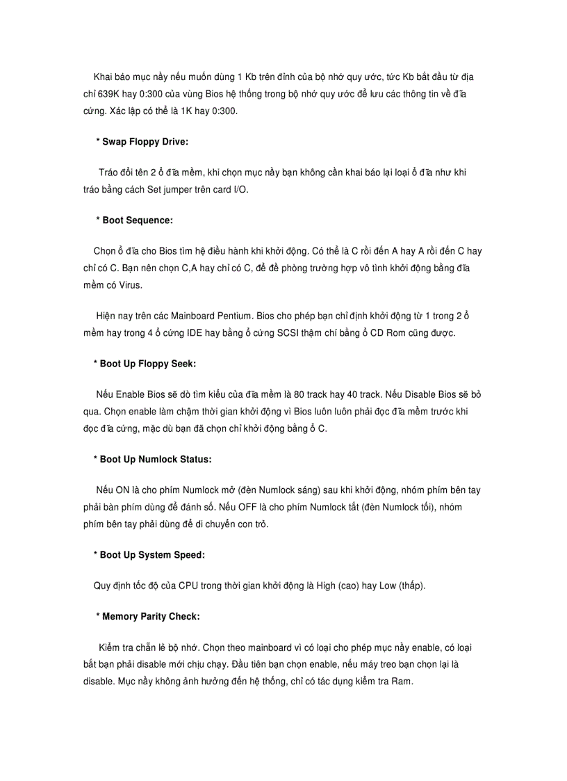 image for page Cách Setup BIOS