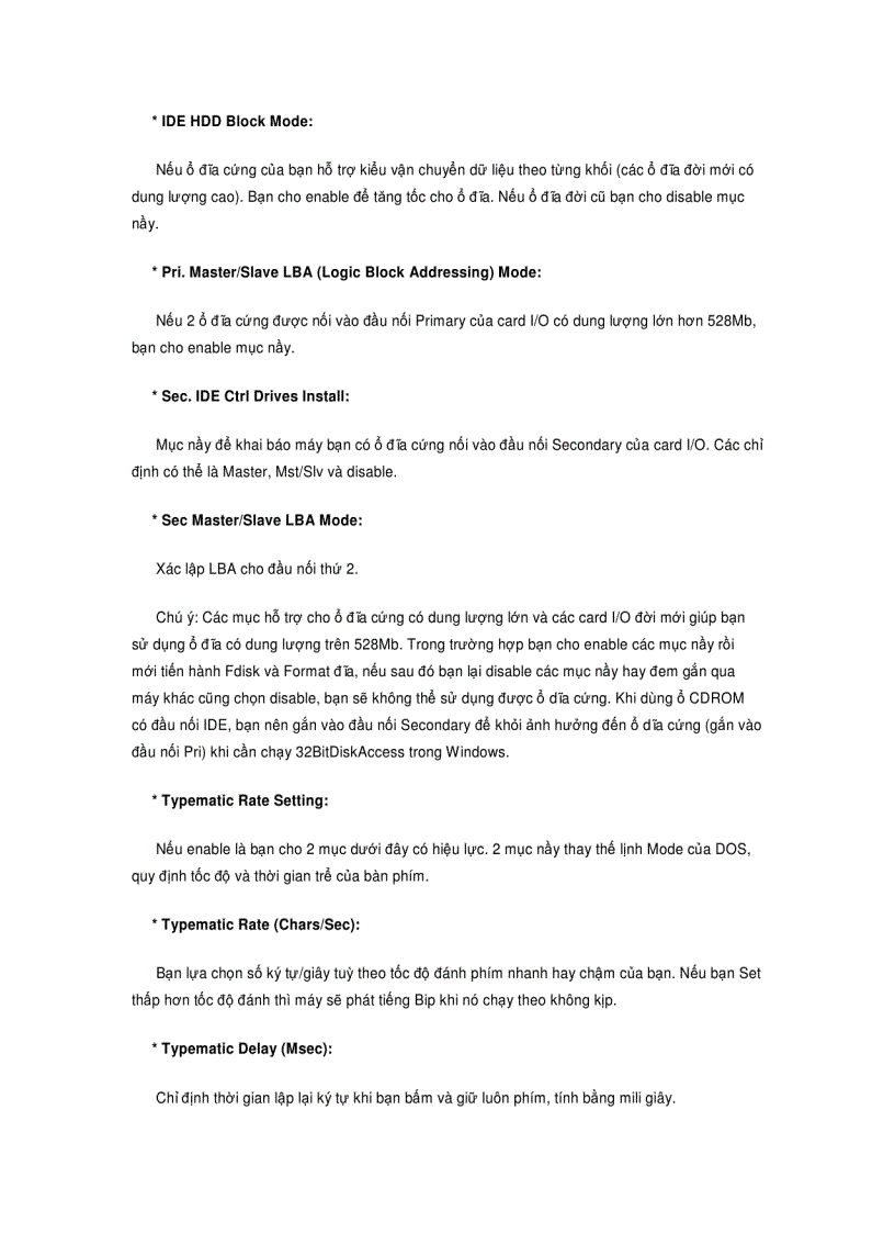 image for page Cách Setup BIOS