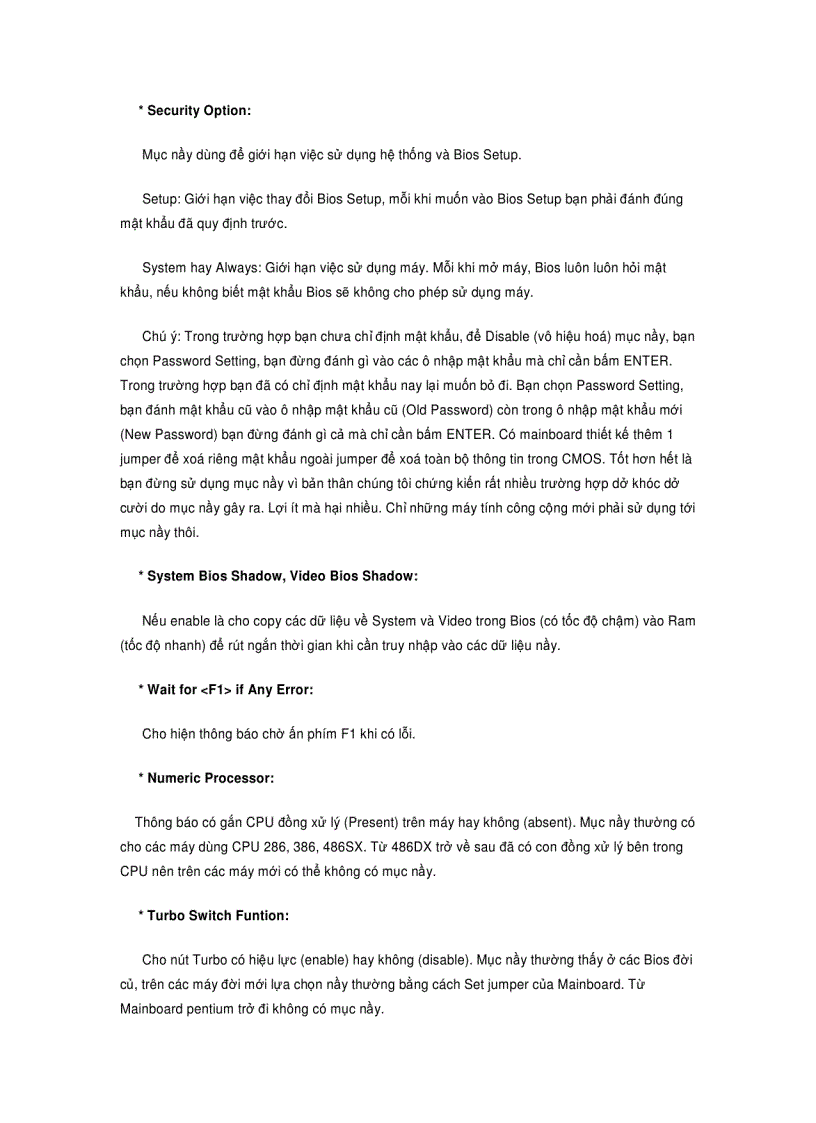 image for page Cách Setup BIOS