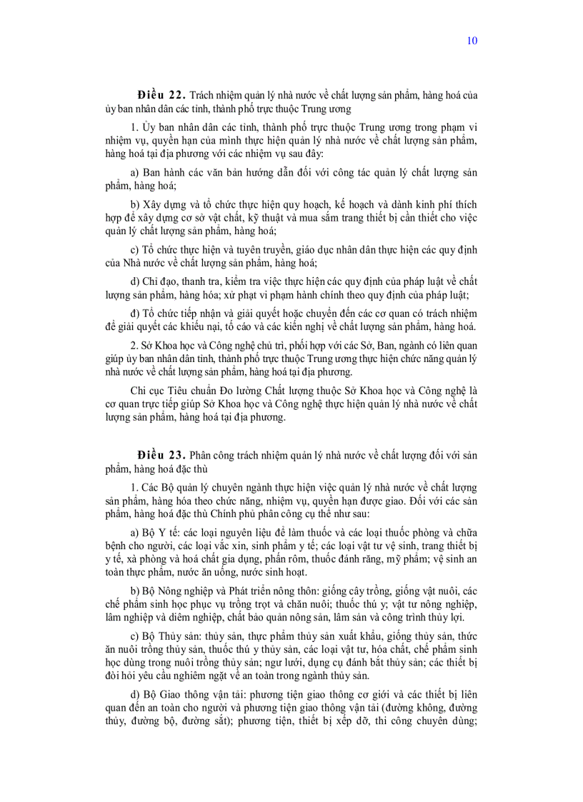 image for page Nghị định của chính phủ quy định quản lý nhà nước về chất lượng sản phẩm hàng hoá