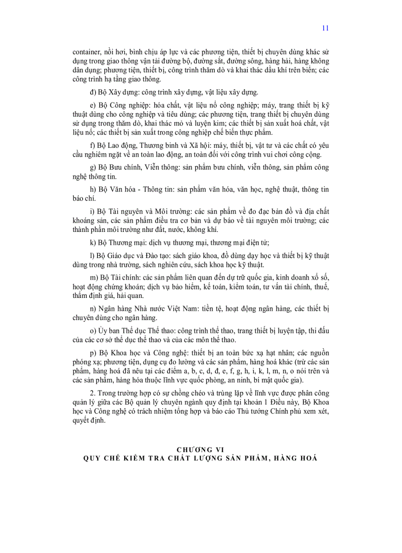 image for page Nghị định của chính phủ quy định quản lý nhà nước về chất lượng sản phẩm hàng hoá