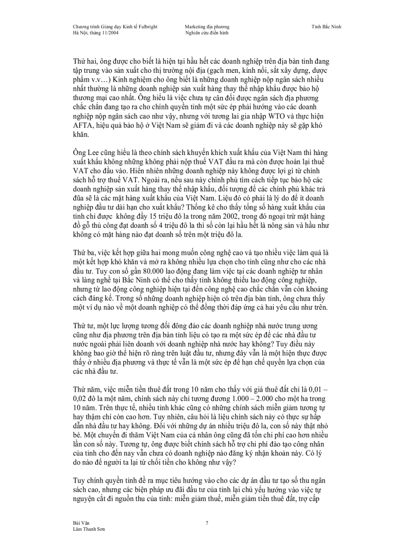 image for page Chuyến đi thăm của một nhà đầu tư châu Á