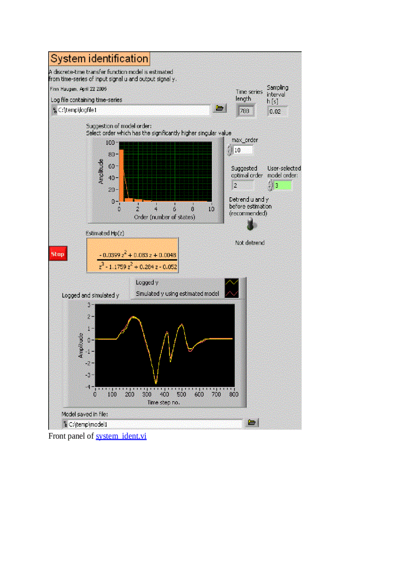 image for page Introduction to LabVIEW Control Design System Identification and Simulation Tools