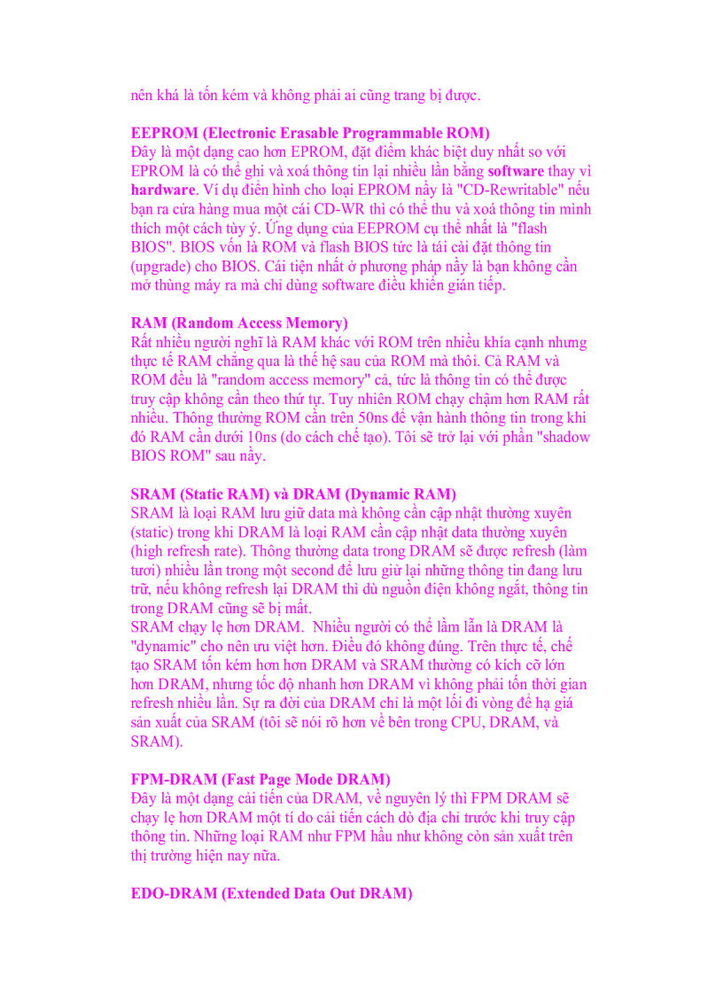 image for page Hướng dẫn để lắp đặt thêm RAM