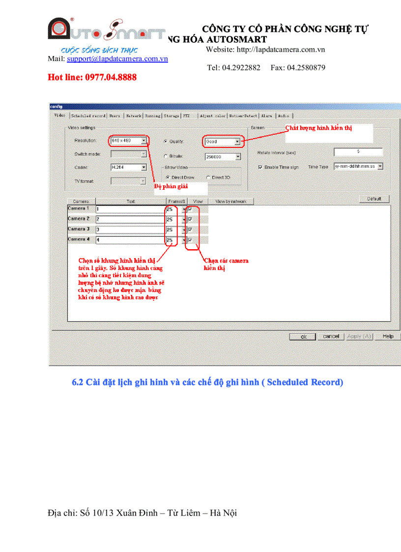 image for page Tài liệu hướng dẫn sử dụng hệ thống camera giám sát vietsens sử dụng card dvr