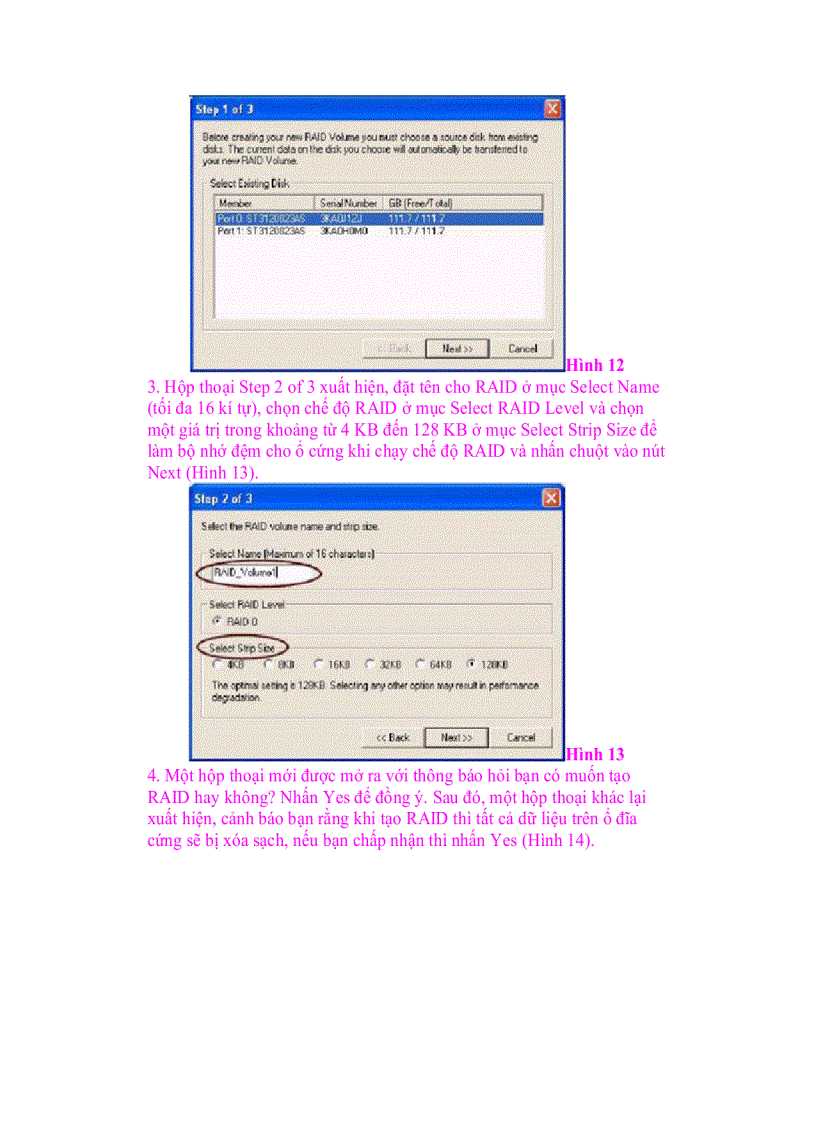 image for page Thiết lập RAID