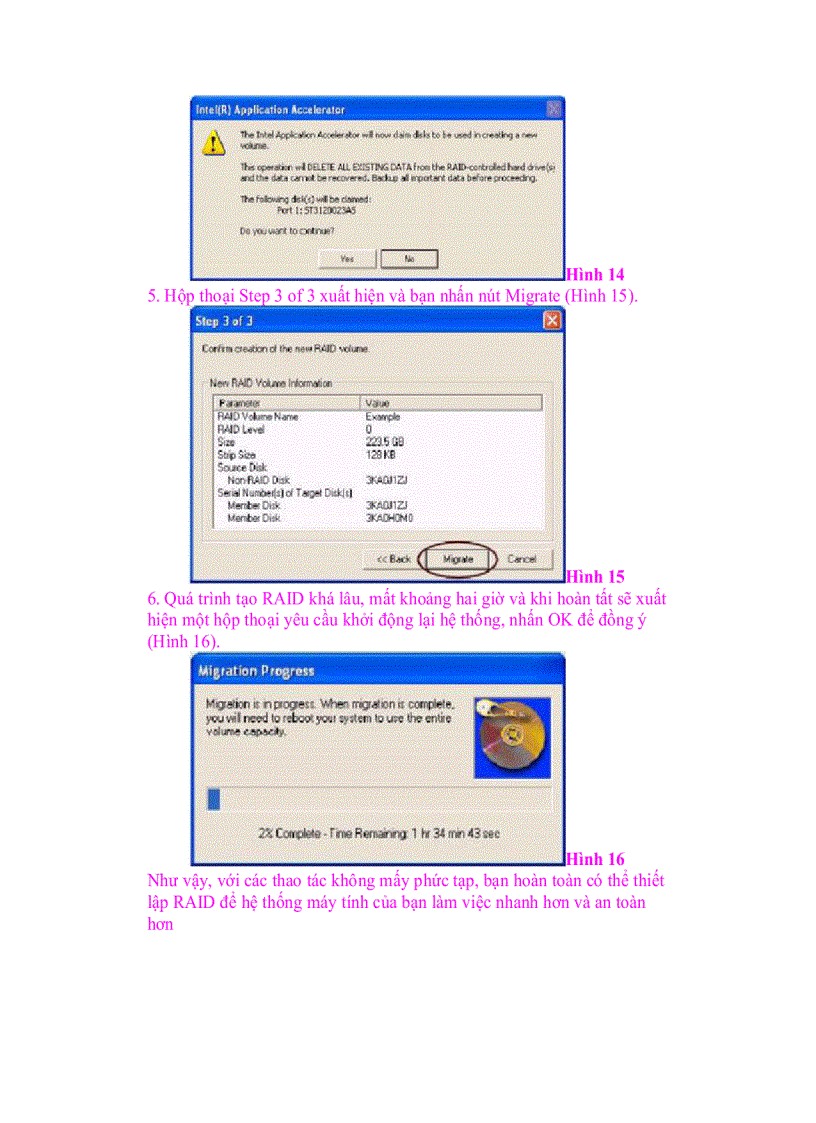 image for page Thiết lập RAID