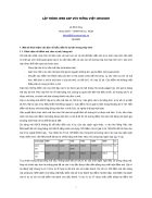 Lập trình web asp với tiếng việt unicode