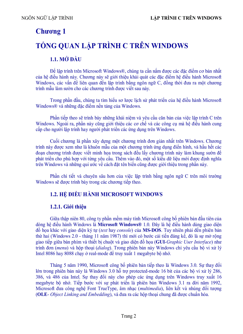 image for page Lập trình C trên Windows