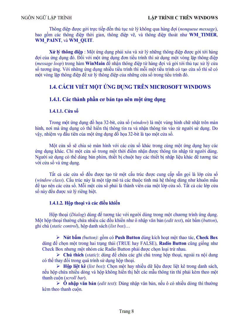 image for page Lập trình C trên Windows