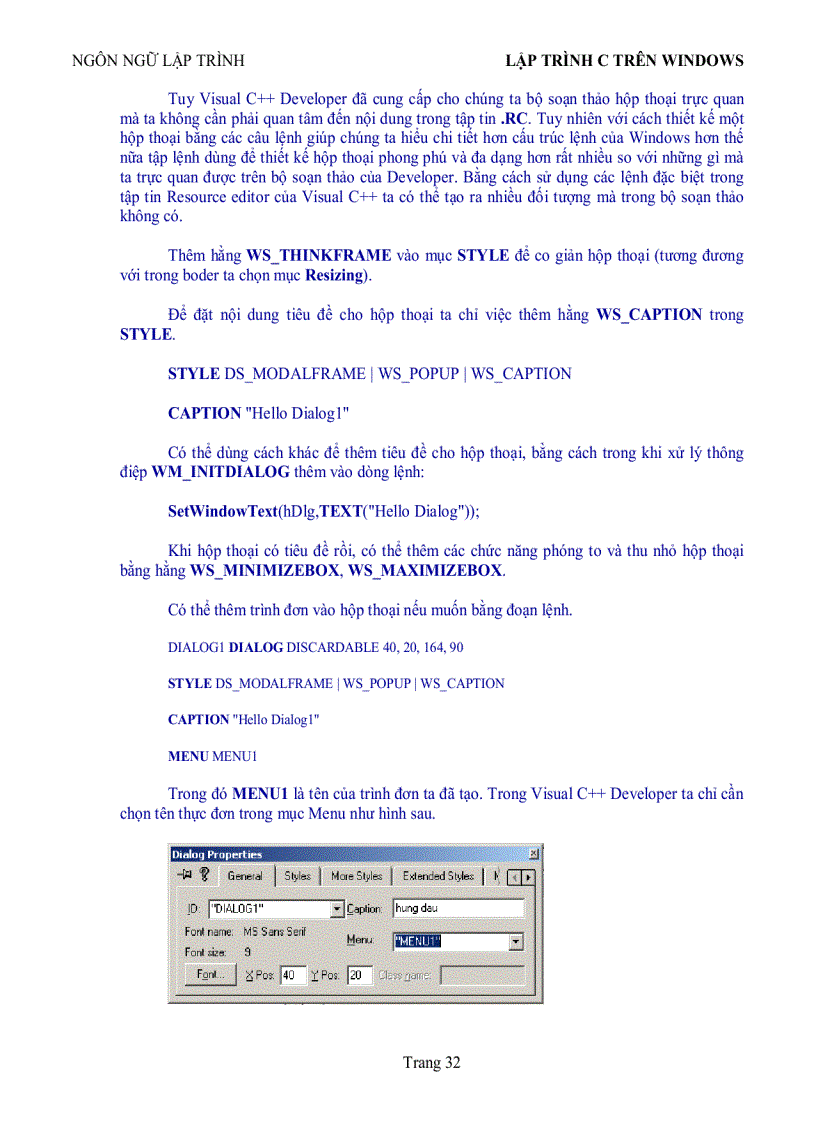 image for page Lập trình C trên Windows
