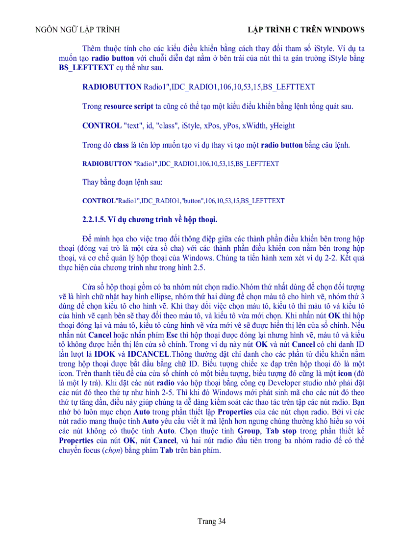 image for page Lập trình C trên Windows