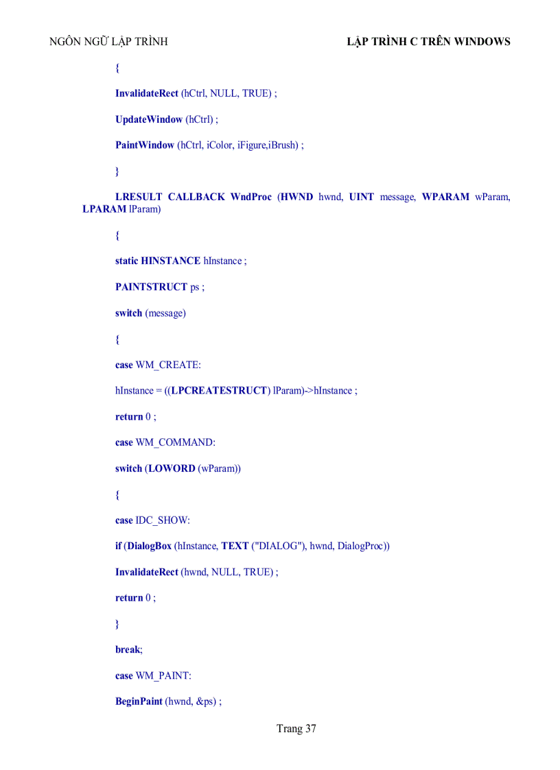 image for page Lập trình C trên Windows