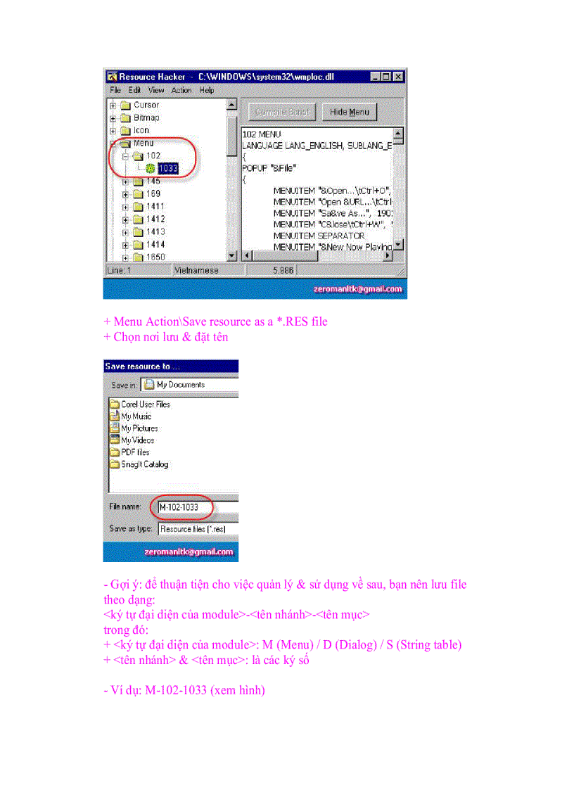 image for page Việt hóa phần mềm bằng Reshack