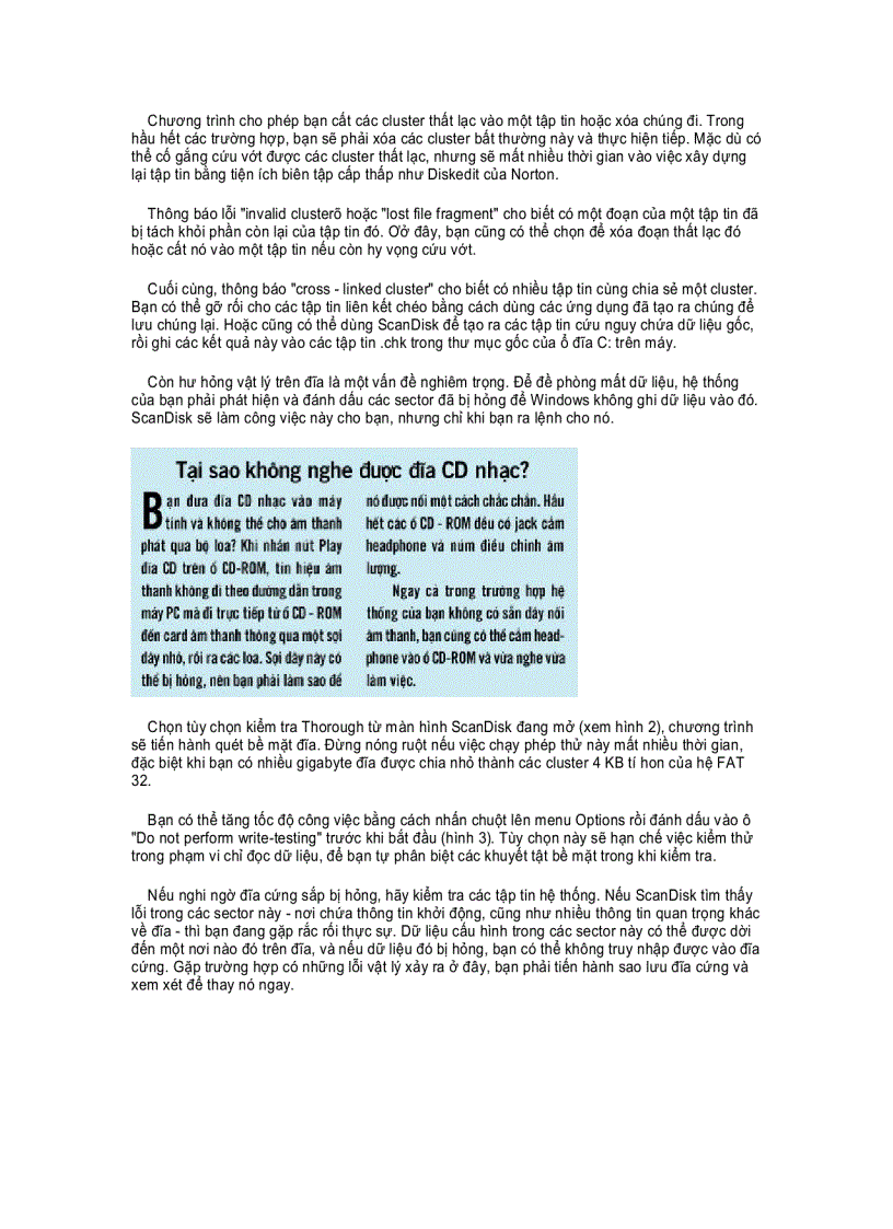 image for page Đĩa cứng gặp tình trạng khó xử