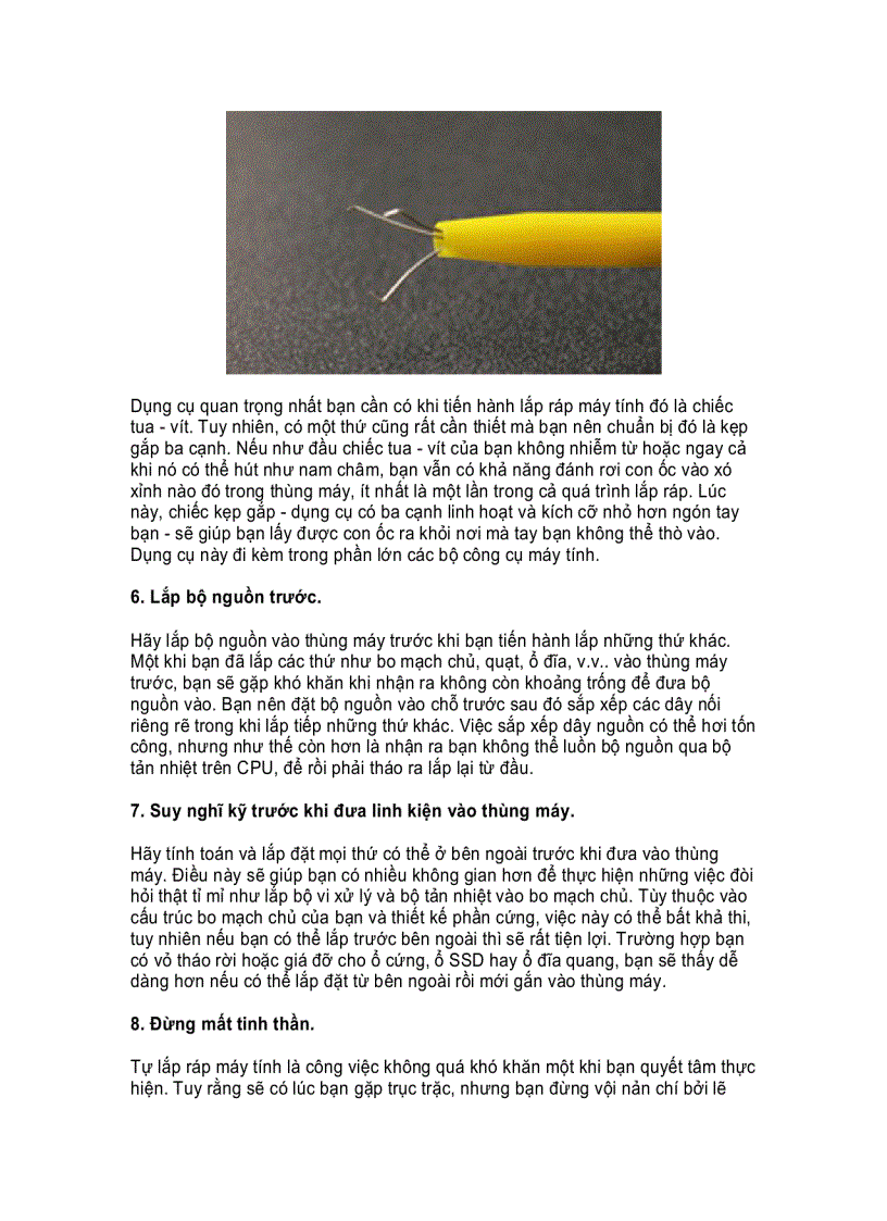 image for page 8 lời khuyên khi bạn muốn tự lắp ráp máy tính