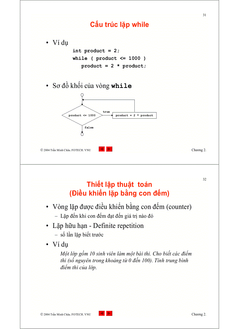 image for page Các kiểu dữ liệu cơ bản Các cấu trúc điều khiển C