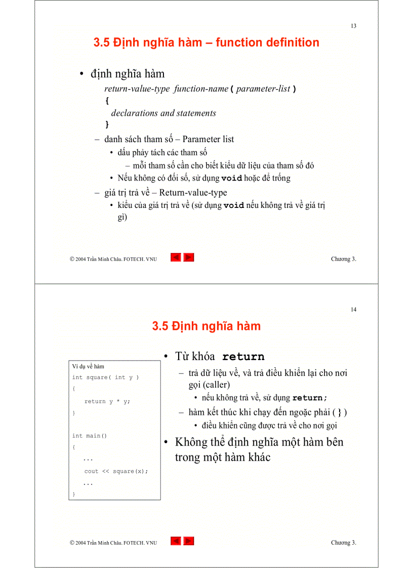 image for page Hàm trong C