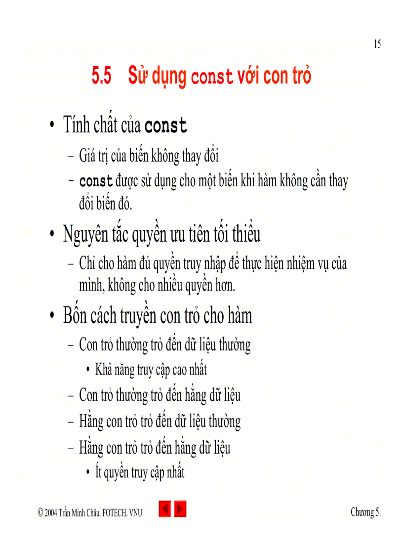 image for page Con trỏ và Xâu ký tự trong C