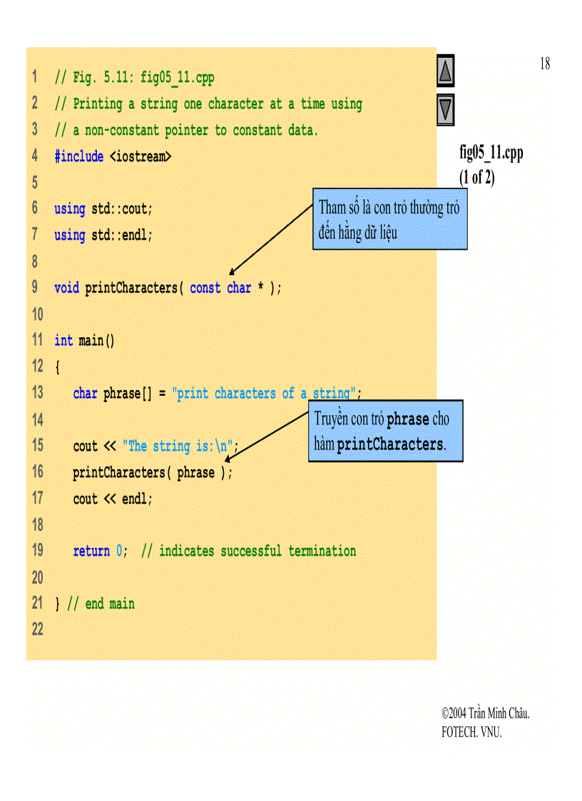 image for page Con trỏ và Xâu ký tự trong C
