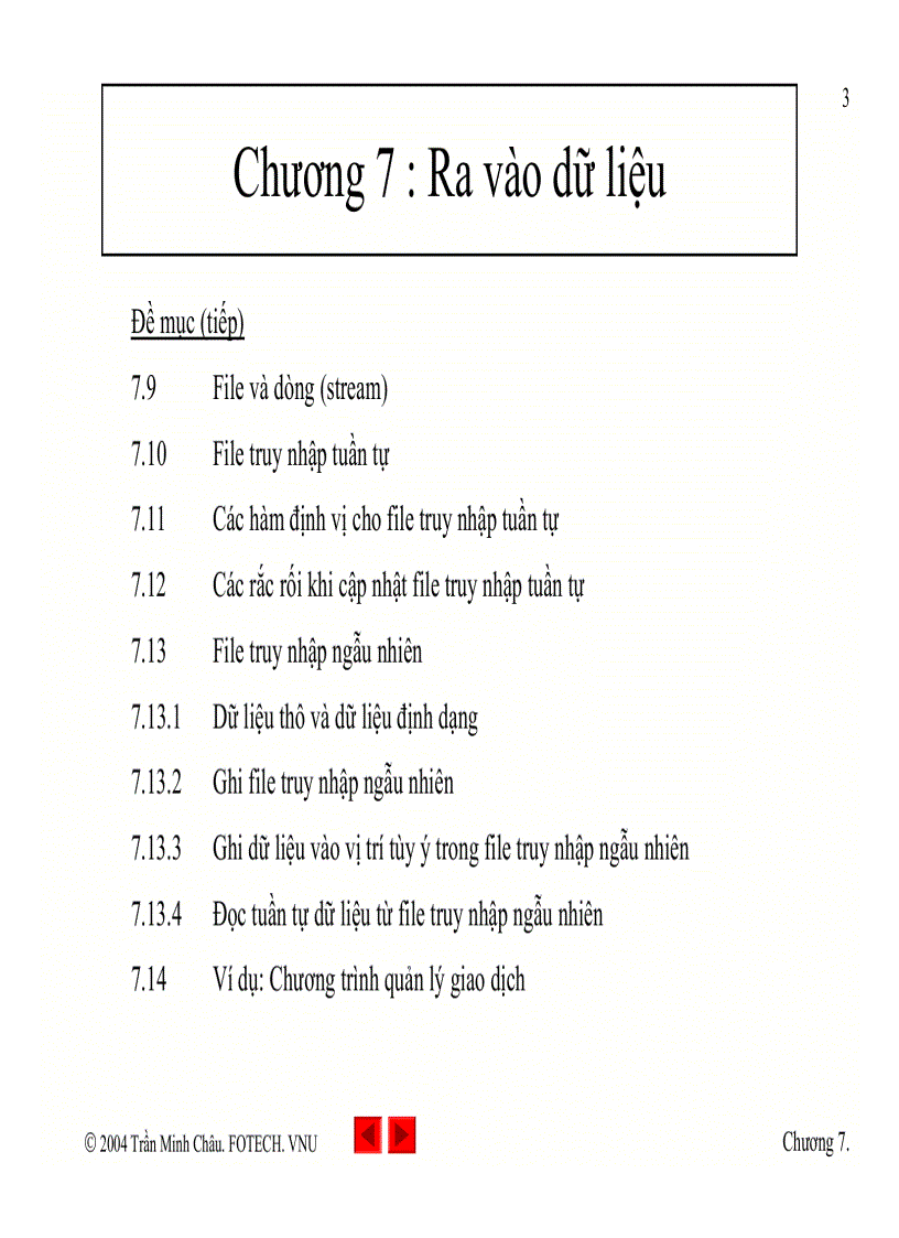 image for page Ra vào dữ liệu trong C