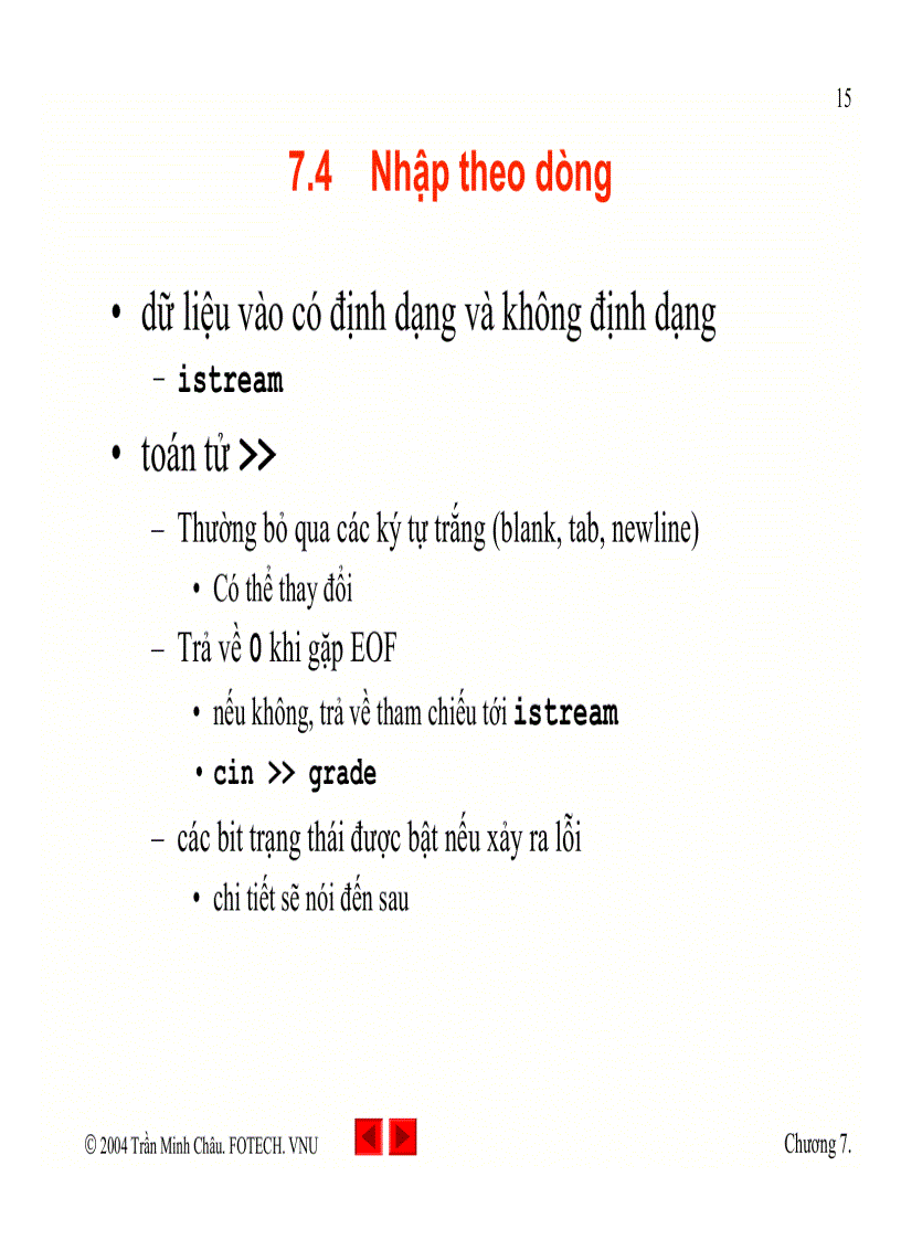 image for page Ra vào dữ liệu trong C