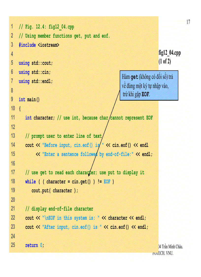 image for page Ra vào dữ liệu trong C