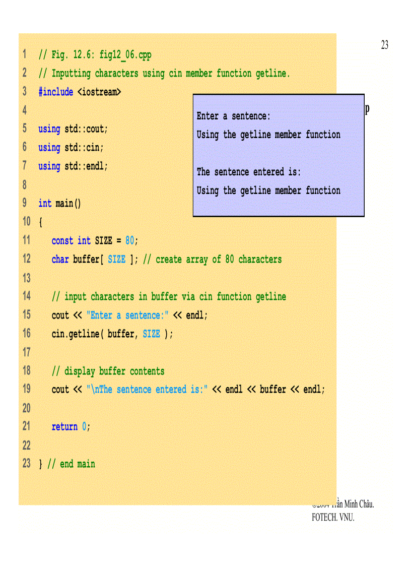 image for page Ra vào dữ liệu trong C