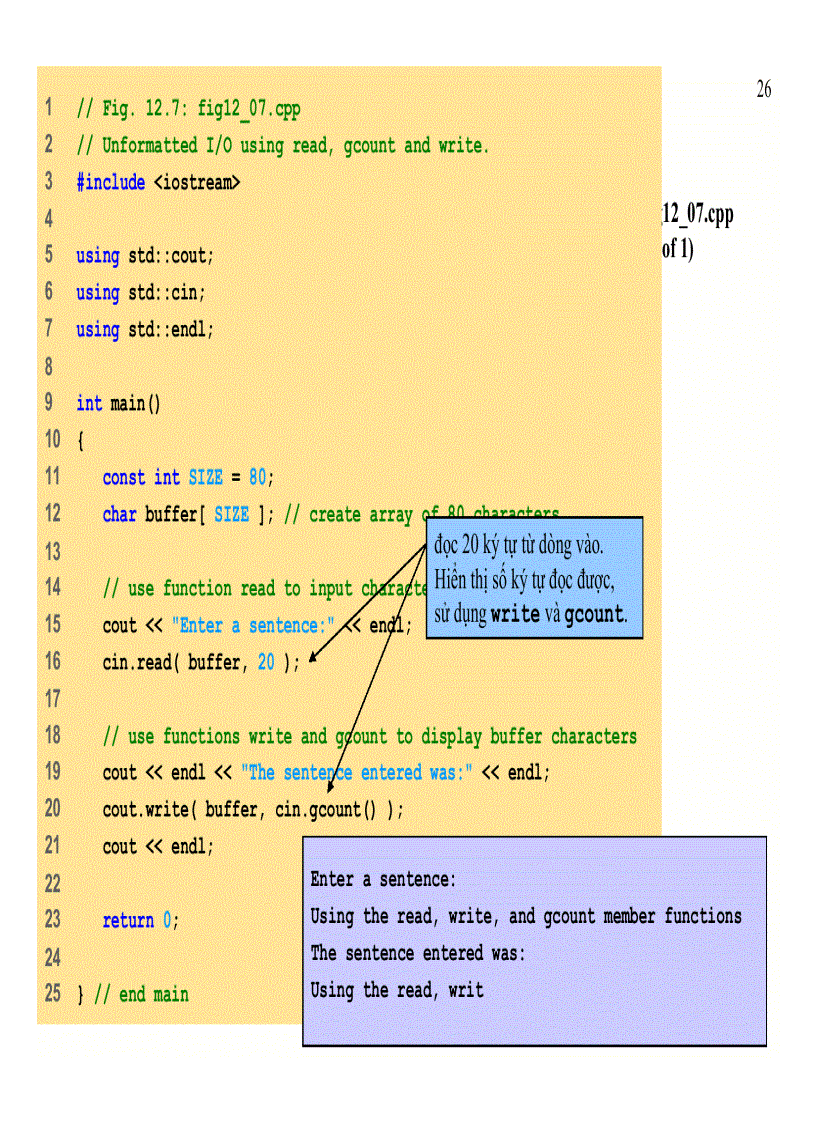 image for page Ra vào dữ liệu trong C
