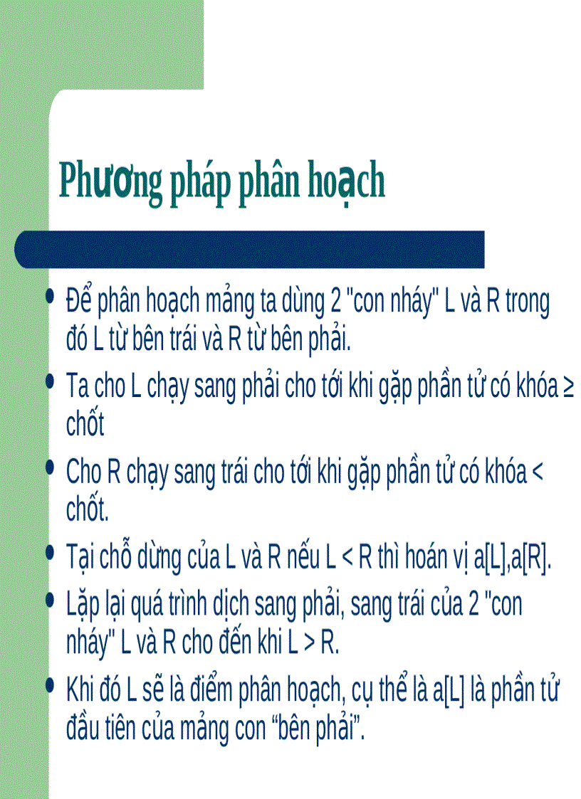 image for page Giải thuật sắp xếp