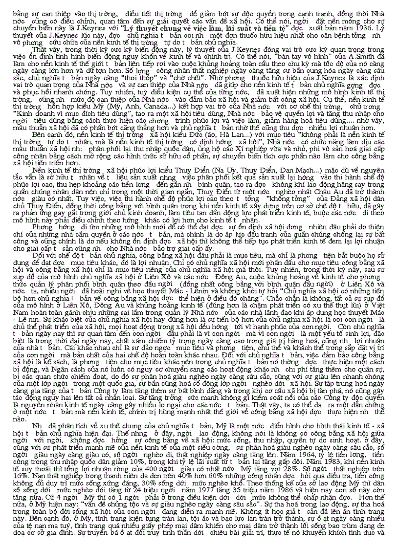 image for page Công bằng xã hội các nền kinh tế thị trường