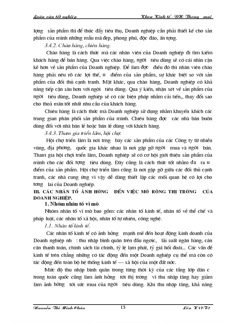 image for page Lý luận về ổn định và mở rộng TT của doanh nghiệp