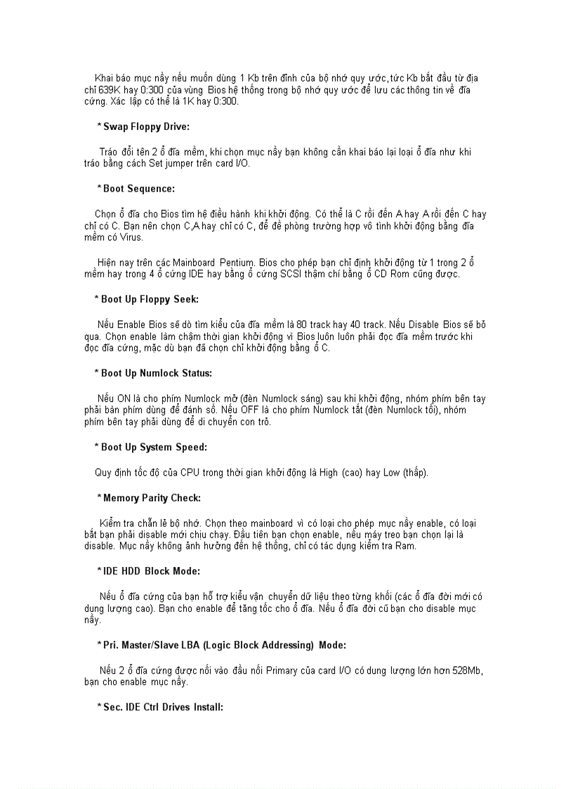 image for page Cách Setup BIOS 1