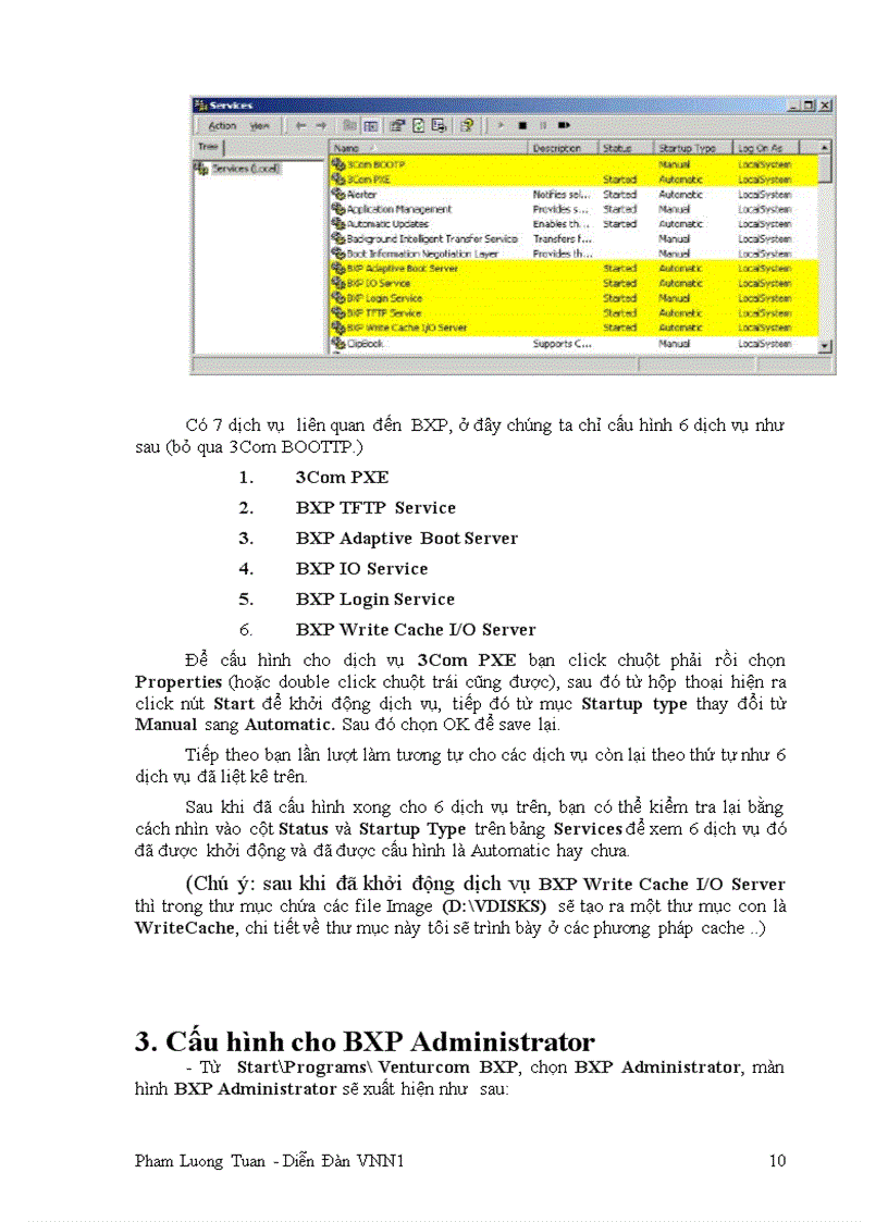 image for page Hướng dẫn cài đặt hệ thống mạng bootrom winxp với phần mềm