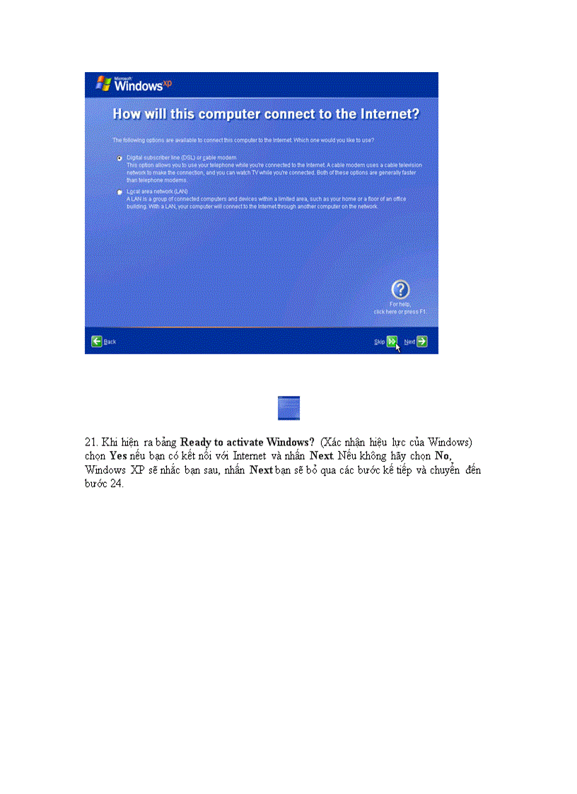 image for page Cách cài lại Win XP