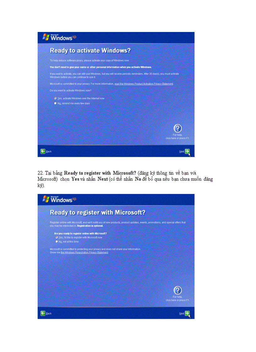 image for page Cách cài lại Win XP