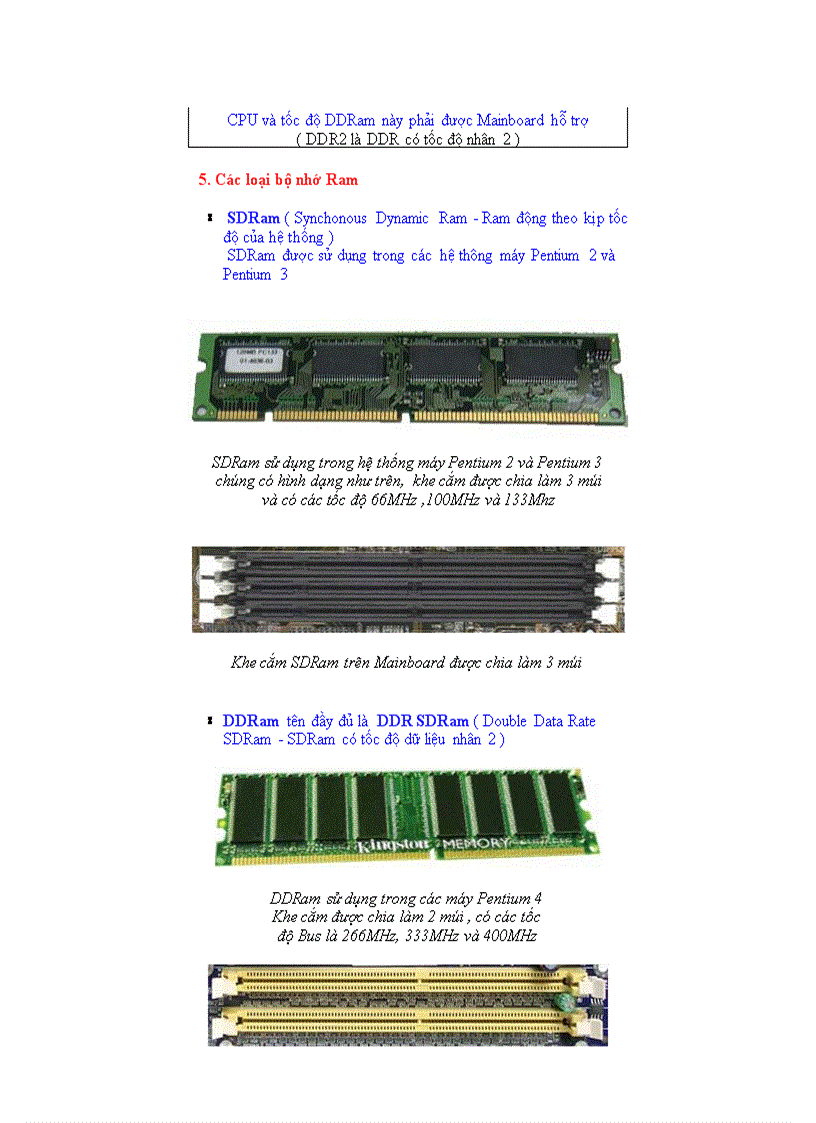 image for page Bộ nhớ RAM 1