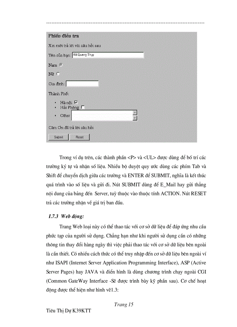 image for page Cơ sở dữ liệu bằng Web