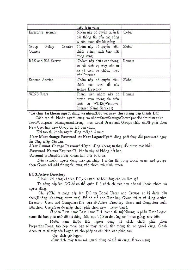 image for page Quản trị windows 2000 server